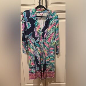 Lilly Pulitzer Multicolor Abstract Dress